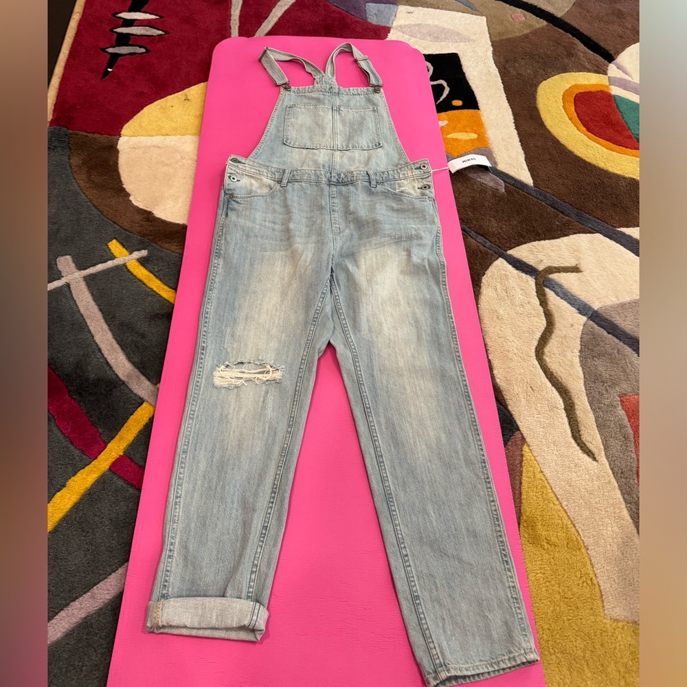 NWT Denim light blue overall / jumpsuit Jeans